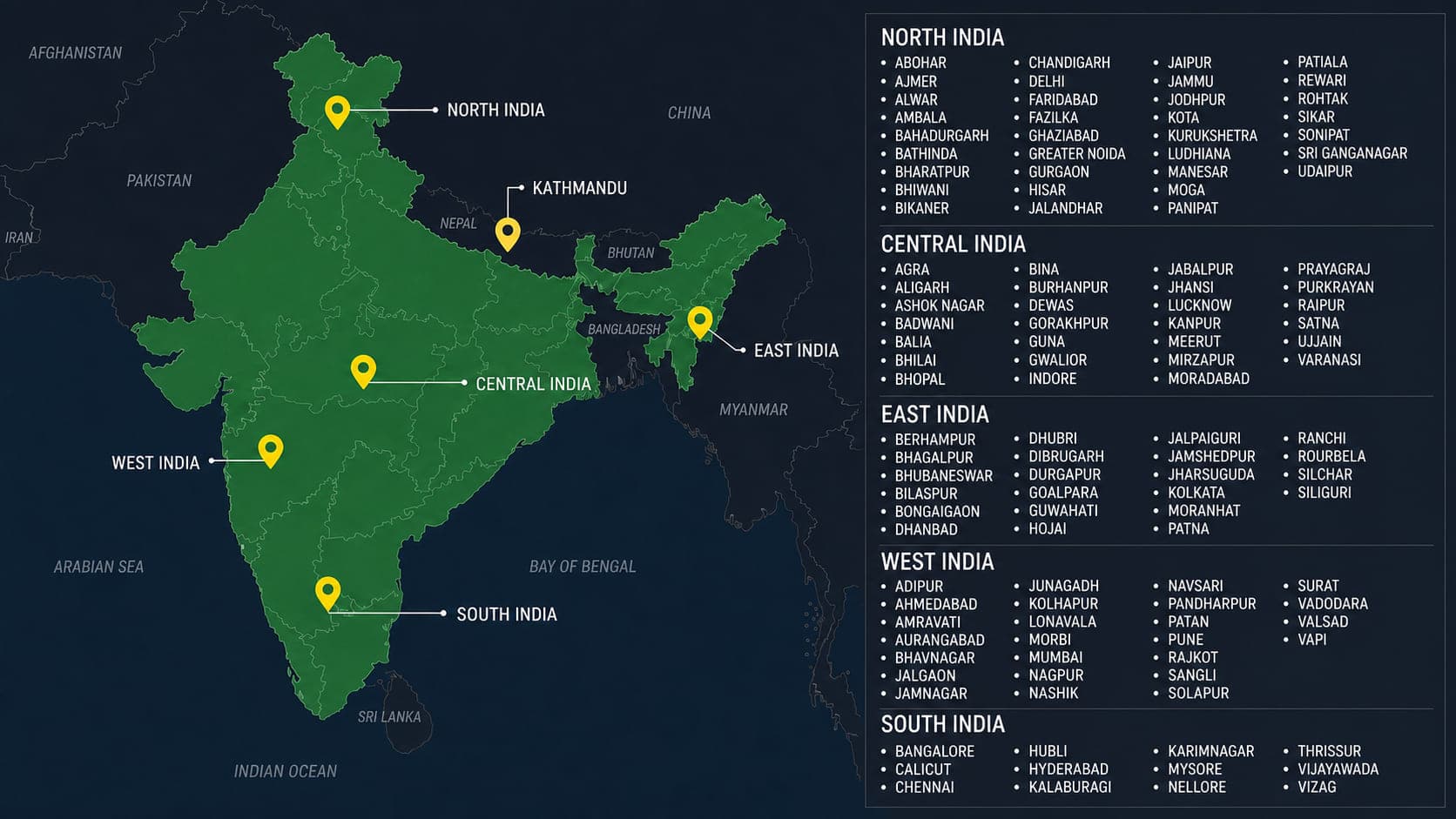 RHA Academy city map